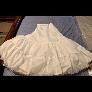 Petticoat & bra corset